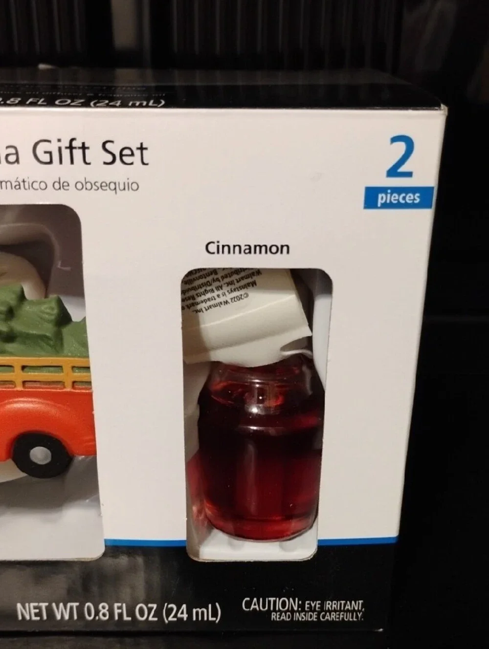 (#11) New Mainstays Orange Truck Aroma Gift Set - Green Tree Accent